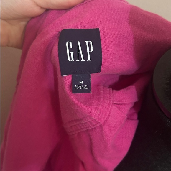 GAP Pink Distress Button-Up Shirt Size M - Picture 4 of 4